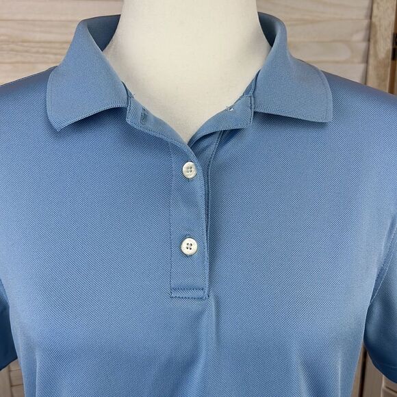 FootJoy FJ Solid Performance Golf Jersey Polo Medium - Picture 2 of 9
